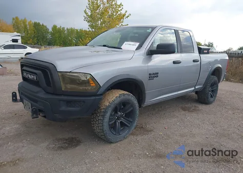 2022 Ram 1500 Classic Warlock z USA, uszkodzony, nr VIN 1C6RR7GG3NS218722